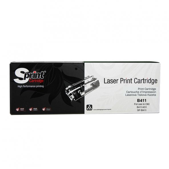 Oki B411/431 Muadil Toner - 3