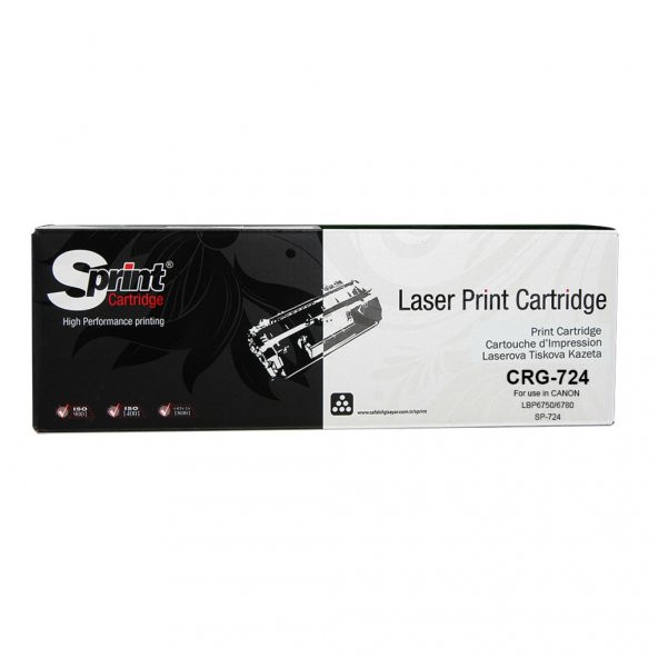Canon Crg 724 Lbp6750Dn/6780X (255A)Muadil Toner - 2
