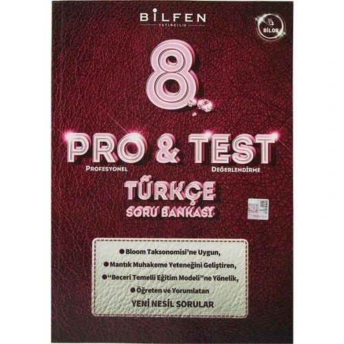 BİLFEN 8.SINIF TÜRKÇE SORU BANKASI PROTEST