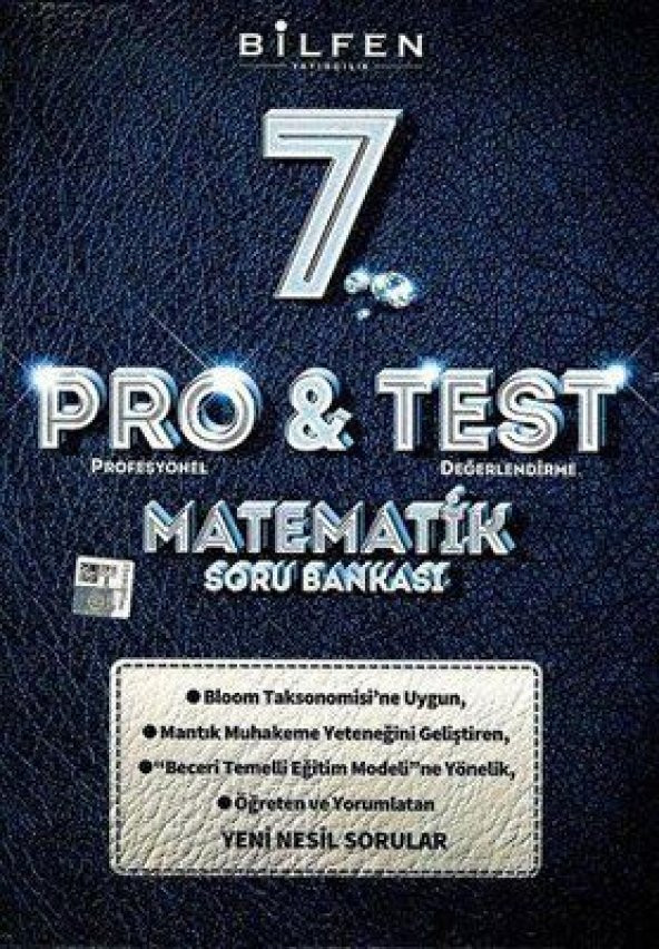 BİLFEN 7.SINIF MATEMATİK SORU BANKASI