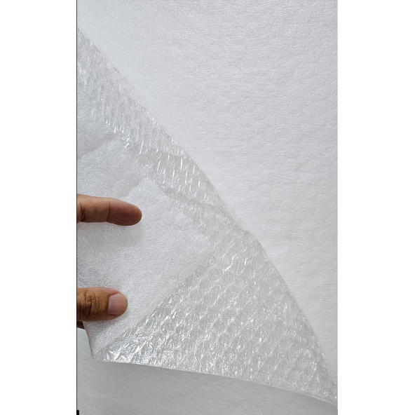 Sıvama (1mm.LAMİNELİ)-(40gr.BALONLU) PıT PaT Yükseklik:100cm Metraj:5metre (ÖN yüz:Patpat - ARKA yüz:Lamine) - 3