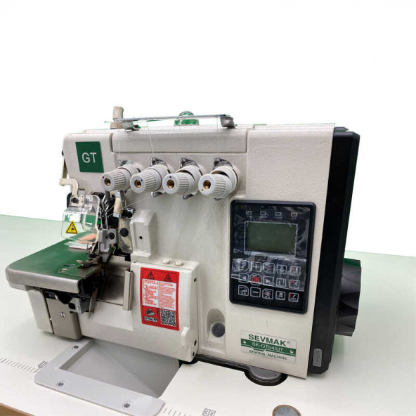 Sevmak SK-04GT-UBT 4 İplik Tam Otomatik Akıllı Elektrikli İplik Kesicili Overlok Makinası - 2