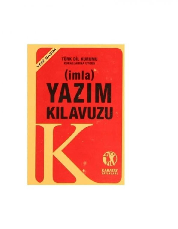 Karatay Yayınları Plastik Kapak Yazım Ve İmla Kılavuzu