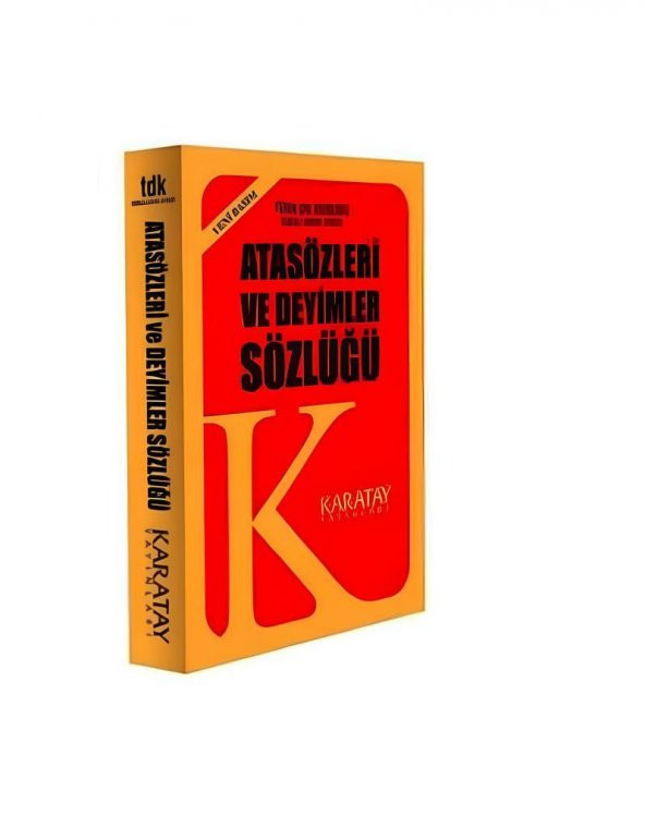 Karatay Yayınları Plastik Kapak Atasözleri Ve Deyimler Sözlüğü