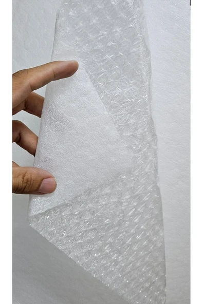 Sıvama (1mm.LAMİNELİ)-(40gr.BALONLU) PıT PaT Yükseklik:100cm Metraj:1metre (ÖN yüz:Patpat - ARKA yüz:Lamine) - Resim 2