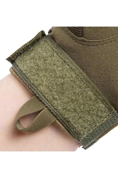 Single Sword Taktik Askeri Eldiven, Polis Eldiveni, Motosiklet ve Bisiklet Eldiveni - 9