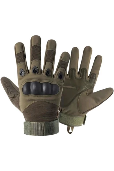 Single Sword Taktik Askeri Eldiven, Polis Eldiveni, Motosiklet ve Bisiklet Eldiveni - 8