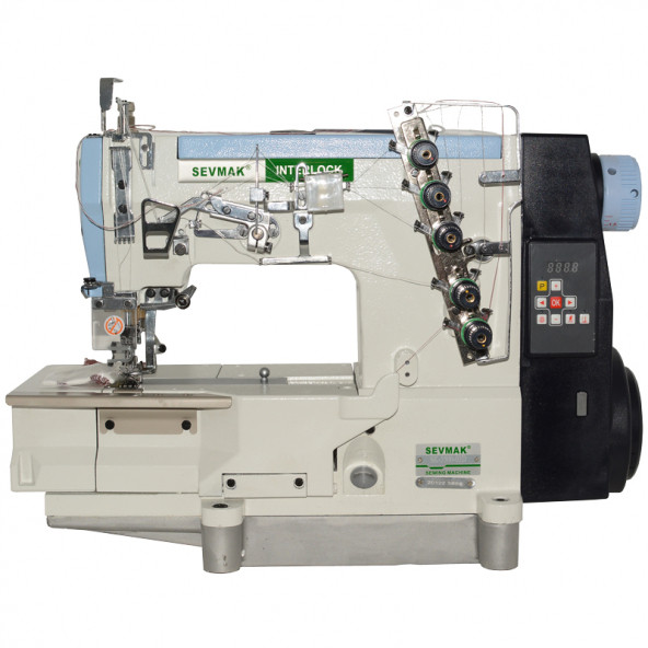 Sevmak SK-3500-03D Kafadan Motorlu Etek Reçme Makinası