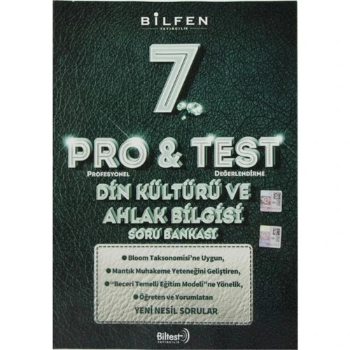 BİLFEN 7.SINIF DİN KÜLTÜRÜ SORU BANKASI