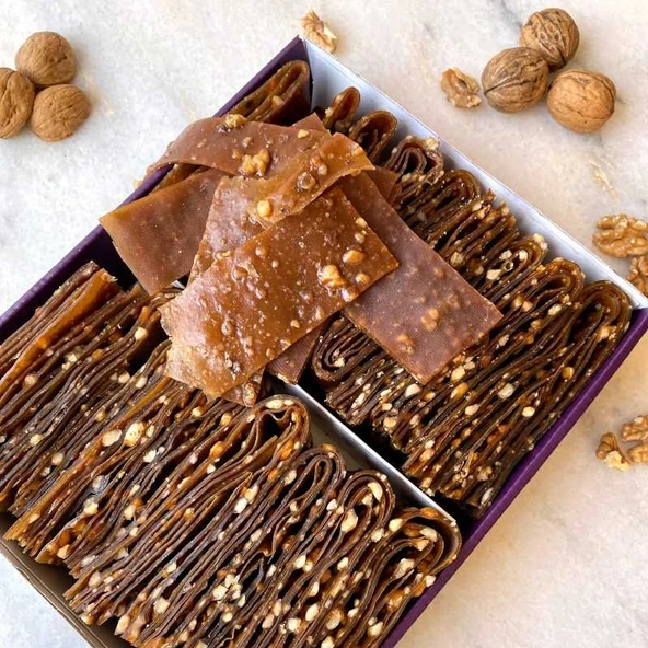 Cevizli Pestil Ev Yapımı Şekersiz Doğal