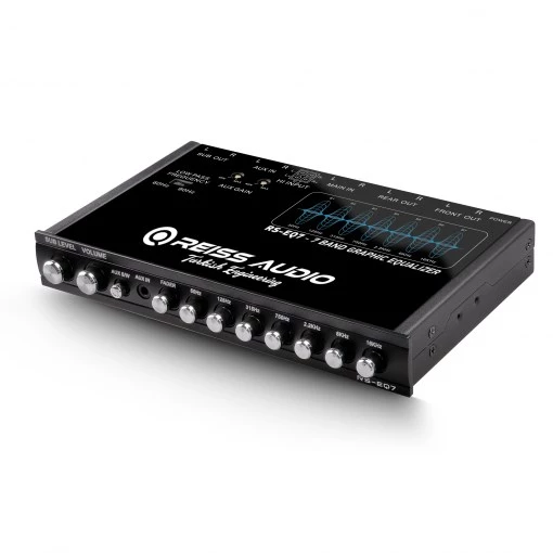 Reıss Audıo Rs 7 Bant Eko Rs-Eq7 7-Band Graphic Equalizer