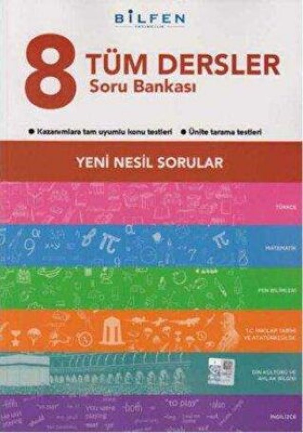 BİLFEN 8.SINIF TÜM DERSLER SORU BANKASI