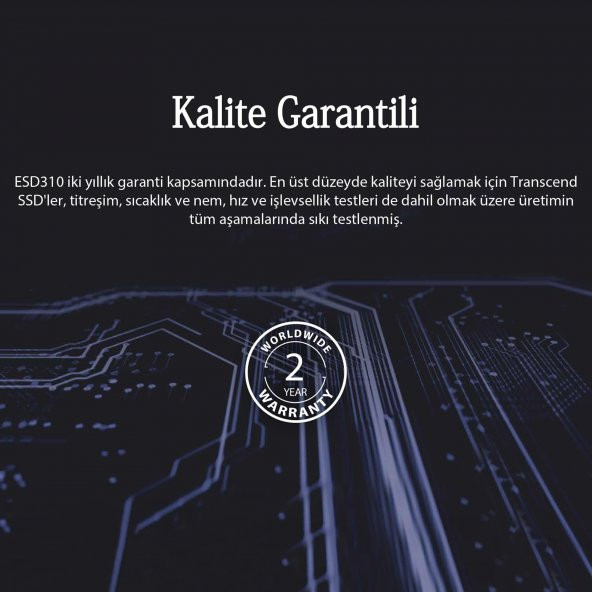 Transcend TS2TESD310C 2TB, External SSD,ESD310C,USB 10Gbps, Type C/A, Black - 7