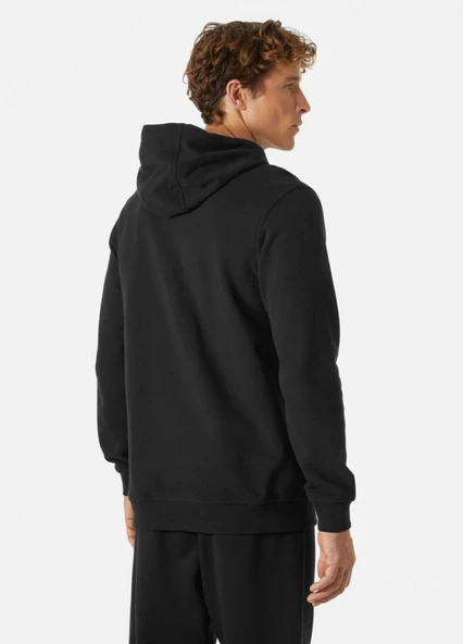 Helly Hansen HH Logo Hoodie Erkek Kapüşonlu Sweatshirt Siyah HHA.33977-990 - 2