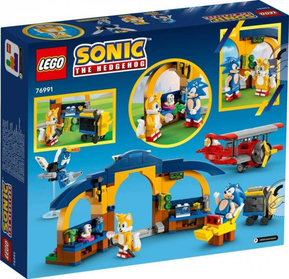 LEGO Sonic the Hedgehog 76991 Tails' Workshop and Tornado Plane - 2