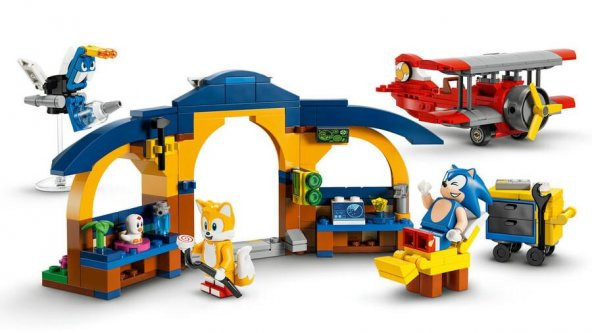 LEGO Sonic the Hedgehog 76991 Tails' Workshop and Tornado Plane - 4