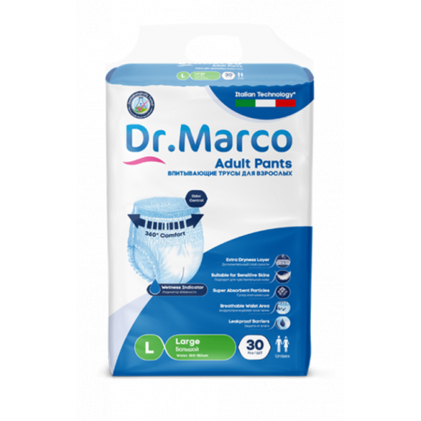 Dr. Marco Emici Külot Hasta Bezi Büyük Boy (L) 30'lu - 2