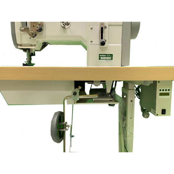 Sevmak SK-1245 Çift Papuç Deri, Çadır, Branda Dikiş Makinası (750 w Servo Motorlu) - Resim 3