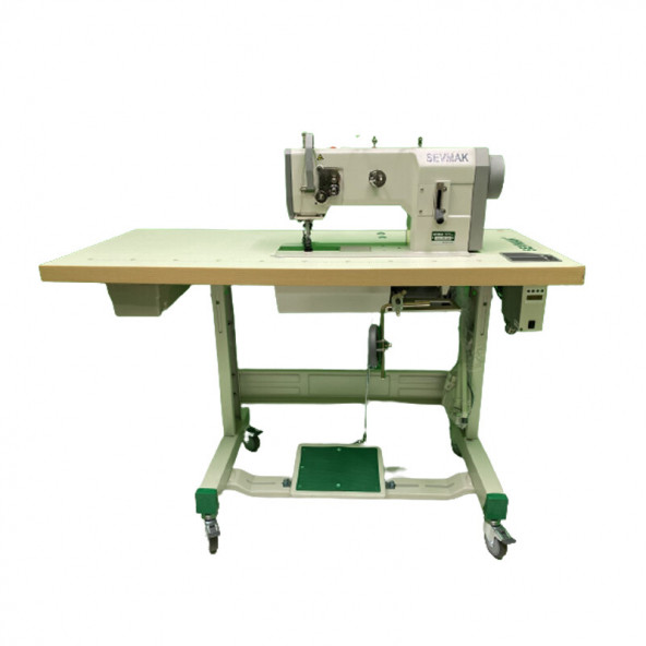 Sevmak SK-1245 Çift Papuç Deri, Çadır, Branda Dikiş Makinası (750 w Servo Motorlu) - Resim 4