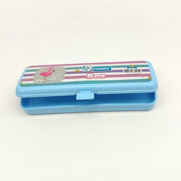 Mikro Tek Bölmeli Flamingo Temalı Kalemlik (Kalem Kutusu) - 4