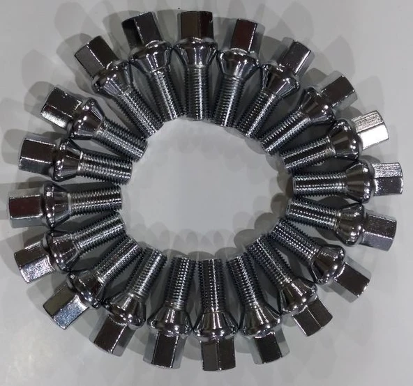 Bijon Takımı Krom Kaplı M14X1.5 Aa=17Mm Diş=28 Mm ürün görseli