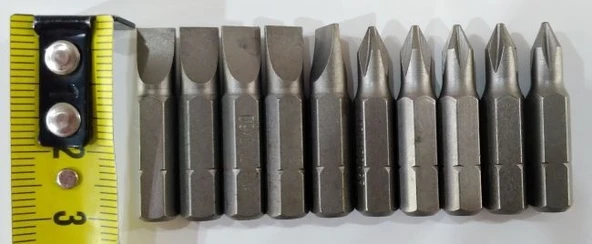 Tornavida Uçları Genıus Marka 5 Düz 5 Yıldız Uç ürün görseli