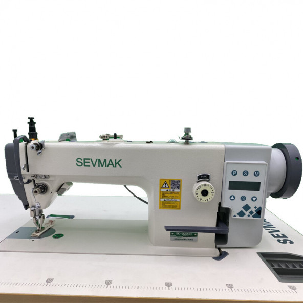 Sevmak SK-0303 Ayak Transportlu İğne Poz. Çift Papuç Deri Dikiş Makinası ürün görseli