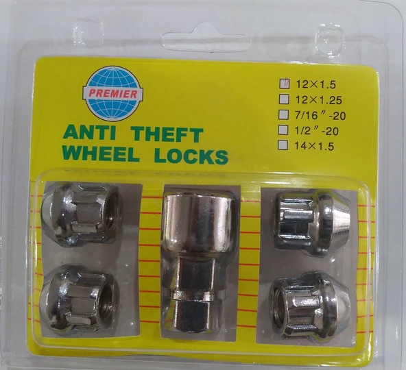 Kilitli Somun Takımı M12X1.5 Boy 22Mm ürün görseli