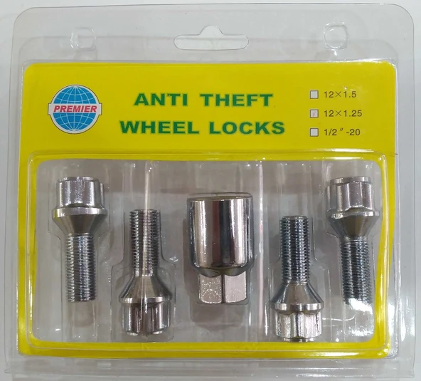 Kilitli Bijon Takımı M12X1.25 Boy 48 Mm ürün görseli