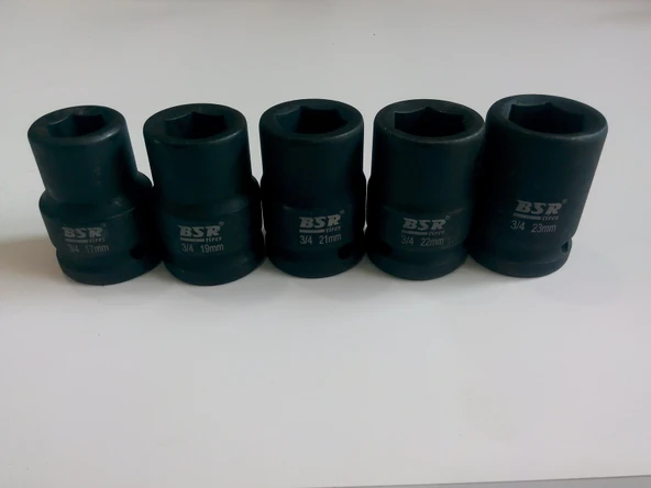 Bsr 17.19.21.22.23mm Kısa Darbeli Lokma 3/4 ürün görseli