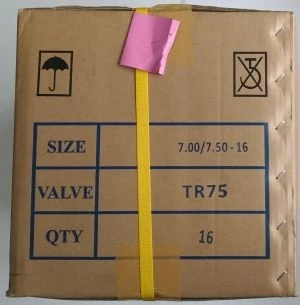 700-750-16 Tr75A Bsr İç Lastik 1 Koli 16Ad ürün görseli