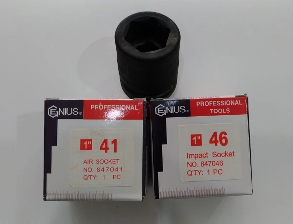 Genıus 41-46 MM Darbeli Lokma 1" Dr ürün görseli