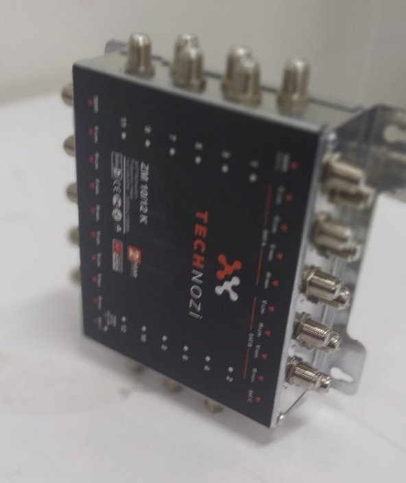 Tecnozi Micro ZM 10/12 - 12 Çıkışlı Santral Multiswitch Adaptör - 2