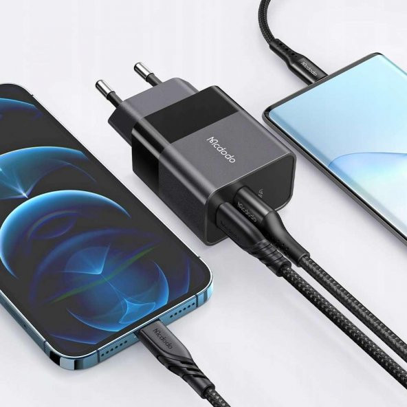 Mcdodo CH-1951 20W TypeC Usb Girişli Hızlı Şarj Adaptörü - 3