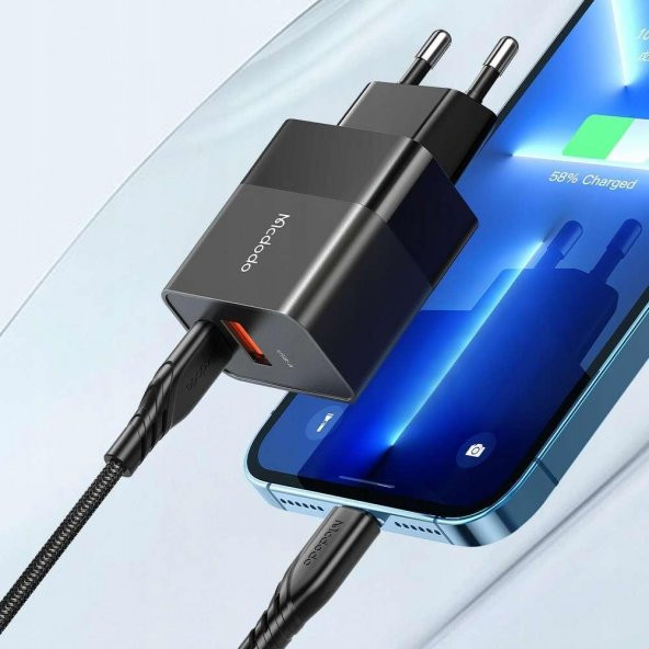 Mcdodo CH-1951 20W TypeC Usb Girişli Hızlı Şarj Adaptörü - 5
