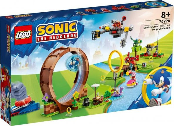 LEGO Sonic the Hedgehog 76994 Sonics Green Hill Zone Loop Challenge