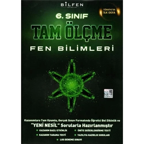 BİLFEN 6.SINIF FENBİLİMLERİ TAM ÖLÇME YENİ