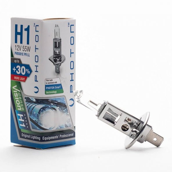 PHOTON H1 12V 55W PR LL +%30 FAZLA IŞIK PH5501 LL ürün görseli 1