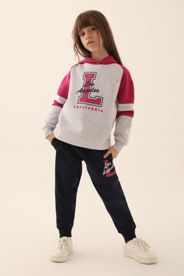 Rolypoly 3280 Los Angeles Kız Çocuk Pijama Takımı