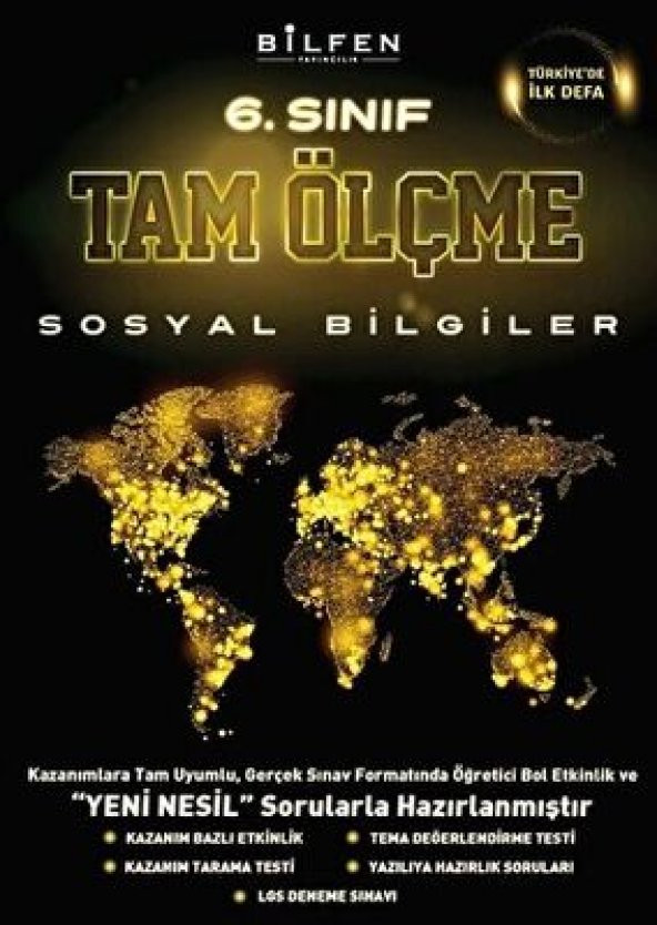 BİLFEN 6.SINIF SOSYAL BİLGİLER TAM ÖLÇME YENİ
