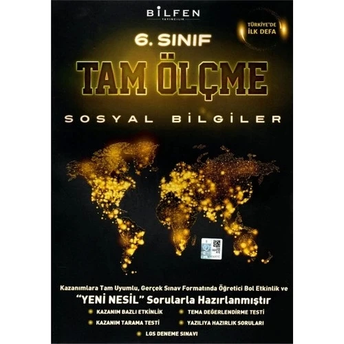 BİLFEN 6.SINIF SOSYAL BİLGİLER TAM ÖLÇME YENİ