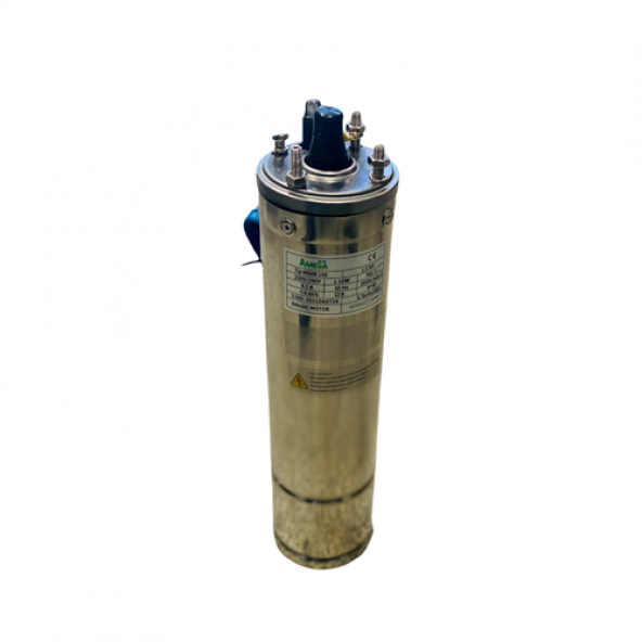 AMEGA MGT 100 1 HP 380v Döküm Yağ Çemberli 4" Dalgıç Pompa Çıplak ECO Motor