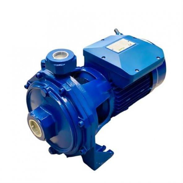 AMEGA SCM2-52 1.5 HP 220V Monofaze Çift 2 Kademeli Santrifüj Pompa - Bakır Sargı