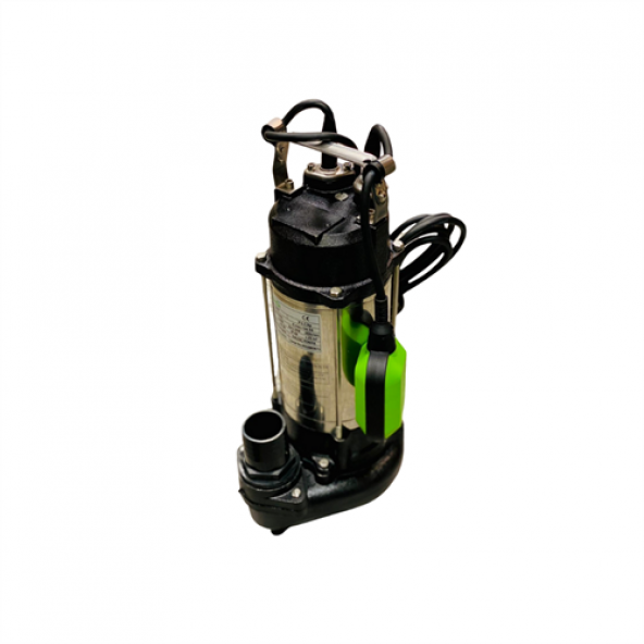 AMEGA V250F 0.35 HP Pis Su Foseptik Parçalayıcılı Açık Fanlı Dalgıç Pompa - Bakır Sargı