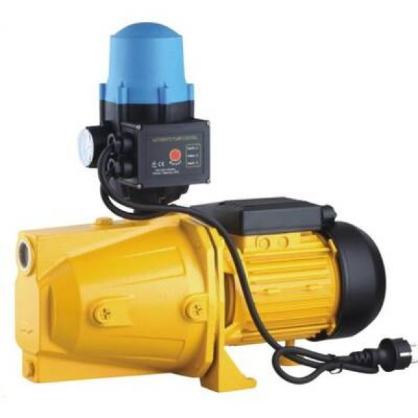 VORTEX Jet 100M 1 HP 5 Kat 6 Daire Termik Korumalı Paket Hidroforu - Kablolu Hidromatlı