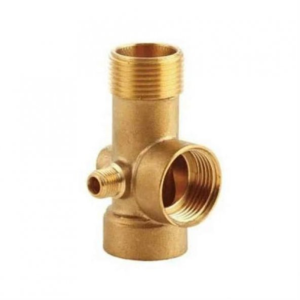 VORTEX 1 1/2" ÇEKVALFLİ BEŞYOLLU 5 YOLLU HİDROFOR BAĞLANTI SARI REKOR