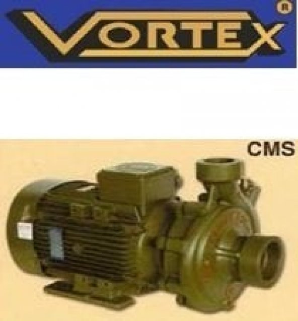 VORTEX CMS100 10 HP 380v Yatay Monoblok Santrifüj Pompa