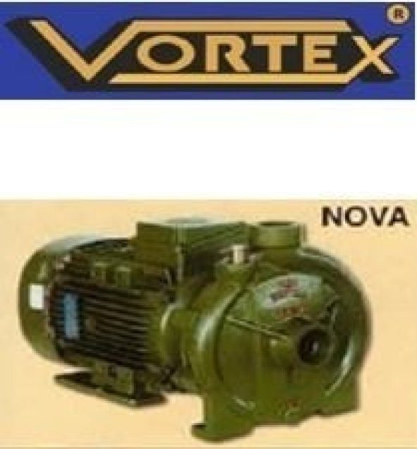 VORTEX NOVA100 10 HP 380v Yatay Monoblok Santrifüj Pompa