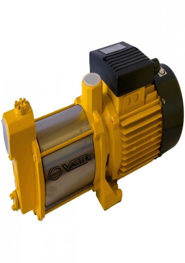 VORTEX VKP 5-05 2 HP 5 KADEME 380V TRİFAZE YATAY MİLLİ NORYL FANLI SANTRİFÜJ POMPA