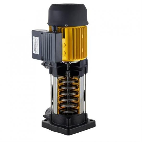 VORTEX VKP VD S/S 9-04 M 2 HP 220v Paslanmaz Çelik Fanlı Kademeli Dikey Milli Pompa